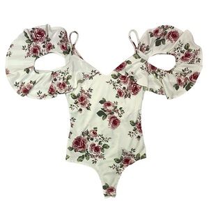 Floral bodysuit
